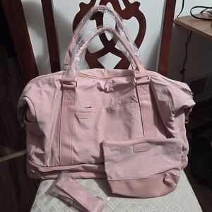 Spacious Pink Women’s Travel Bag